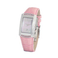 Chronotech Multicolor-Leder-Armbanduhr