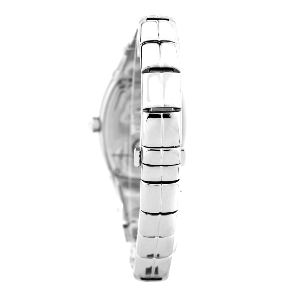 Chronotech Silberne Edelstahl-Dress-Uhr