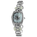 Chronotech Silberne Armbanduhr aus Edelstahl