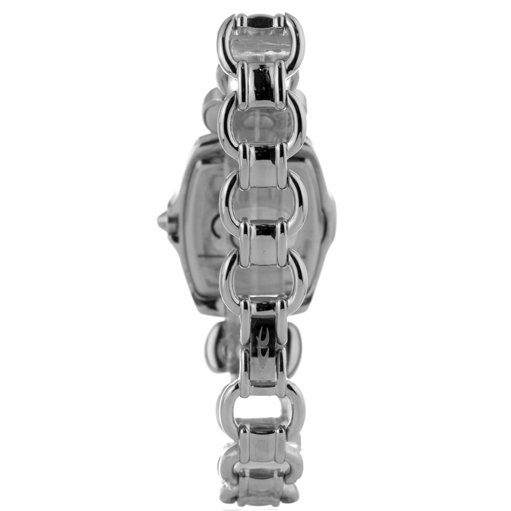 Chronotech Silberne Armbanduhr aus Edelstahl