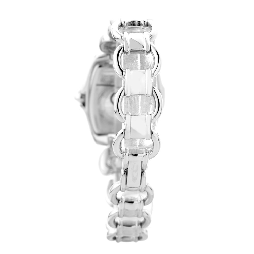 Chronotech Silberne Edelstahl-Dress-Uhr