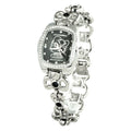 Chronotech Silberne Armbanduhr aus Edelstahl