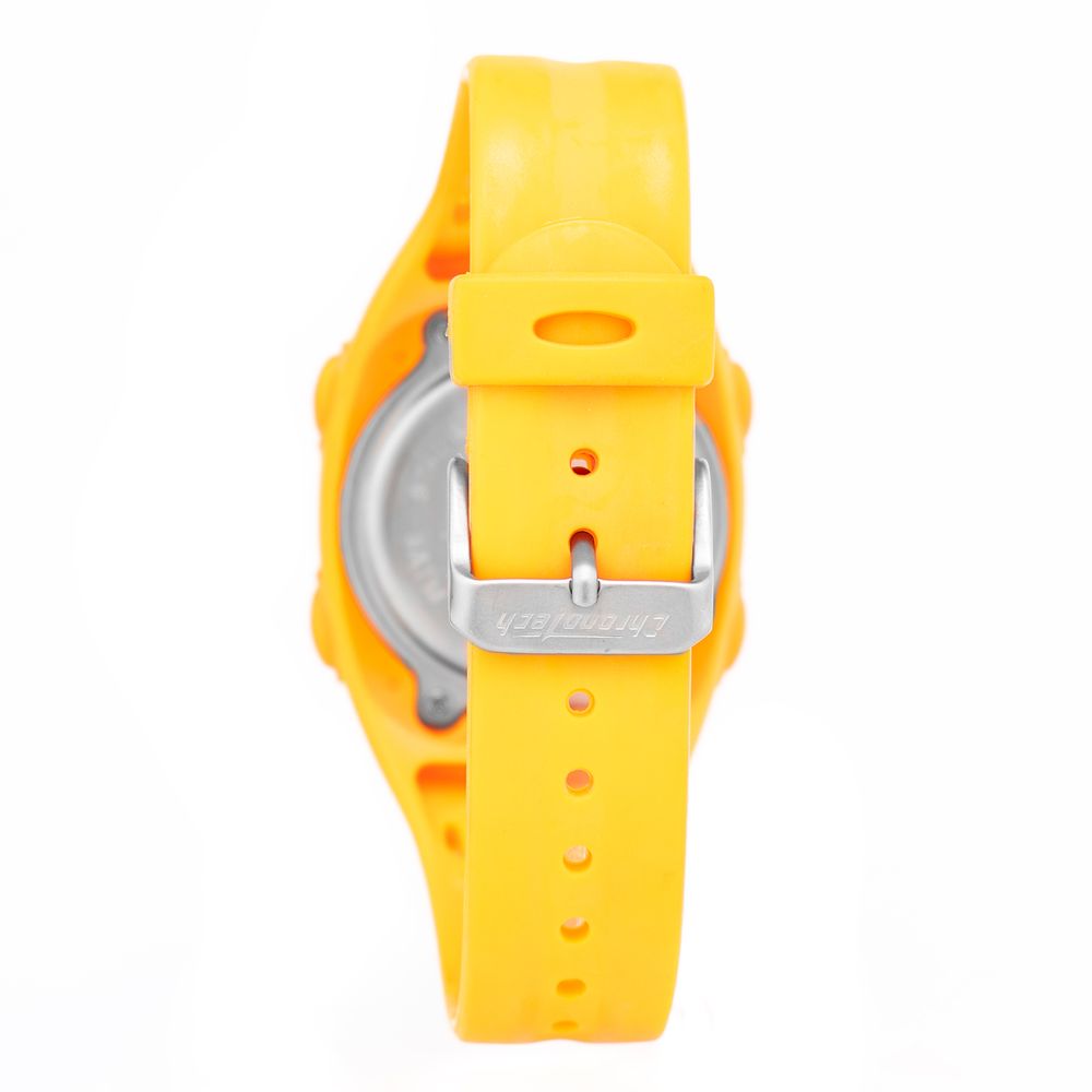 Chronotech Orange Digital-Uhr aus Gummi