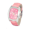 Chronotech Silberne Armbanduhr aus Edelstahl