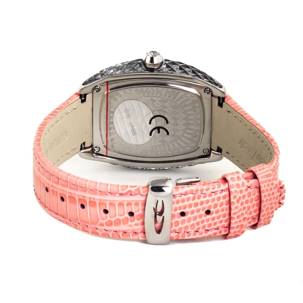 Chronotech Multicolor-Leder-Armbanduhr