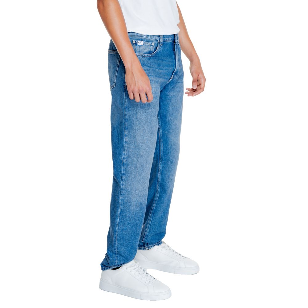 Calvin Klein Jeans Hellblaue Cotton Relaxed Fit Jeans