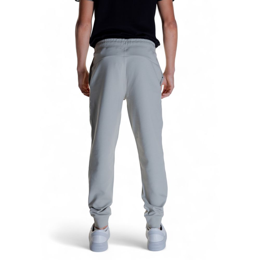 Calvin Klein Graue Baumwoll-Jogger Workout-Hose