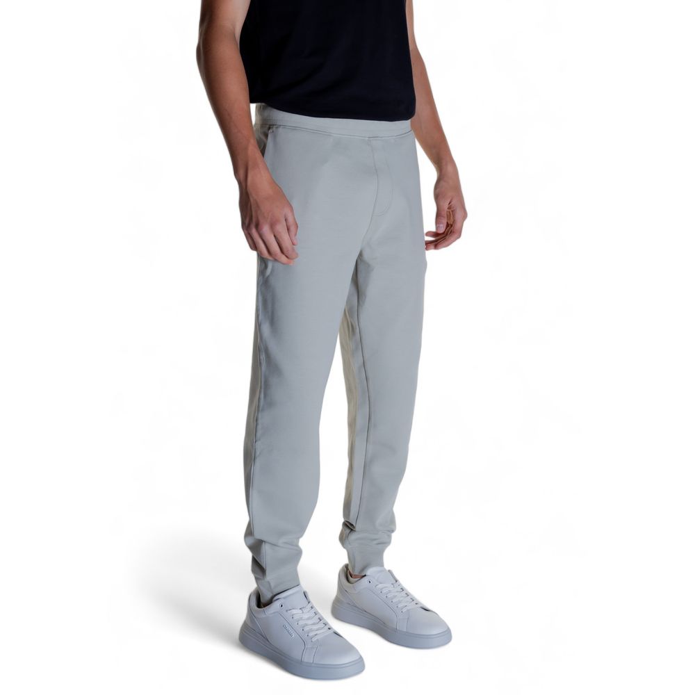 Calvin Klein Graue Baumwoll-Jogger Workout-Hose