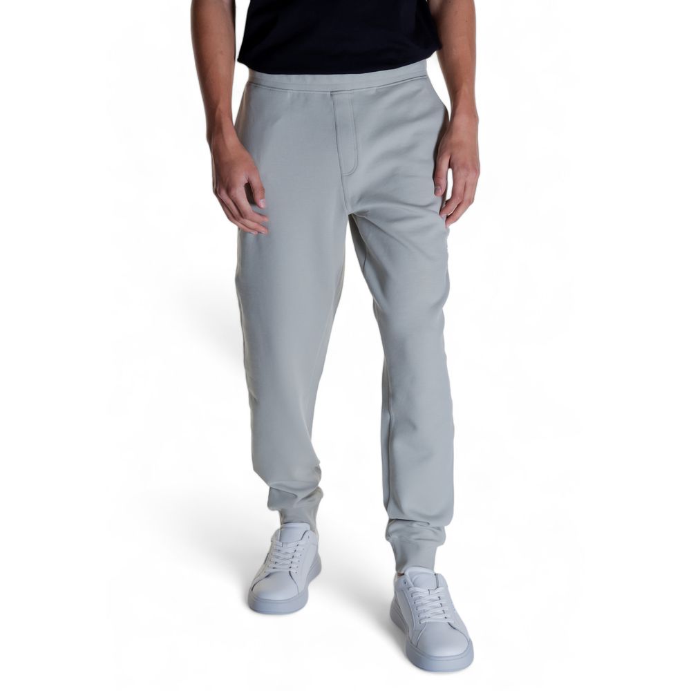 Calvin Klein Graue Baumwoll-Jogger Workout-Hose
