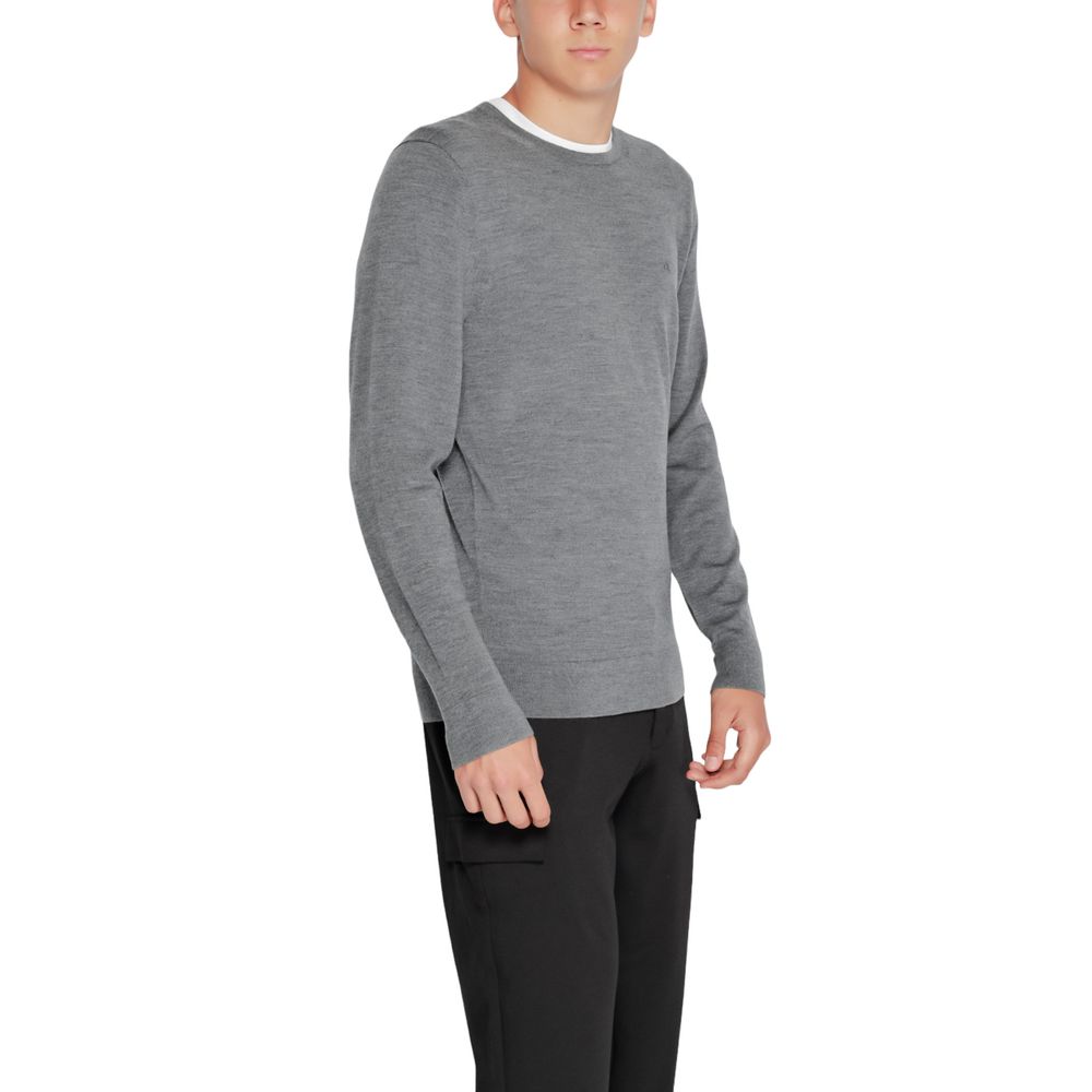 Calvin Klein Graue Sportbekleidung aus recycelter Wolle