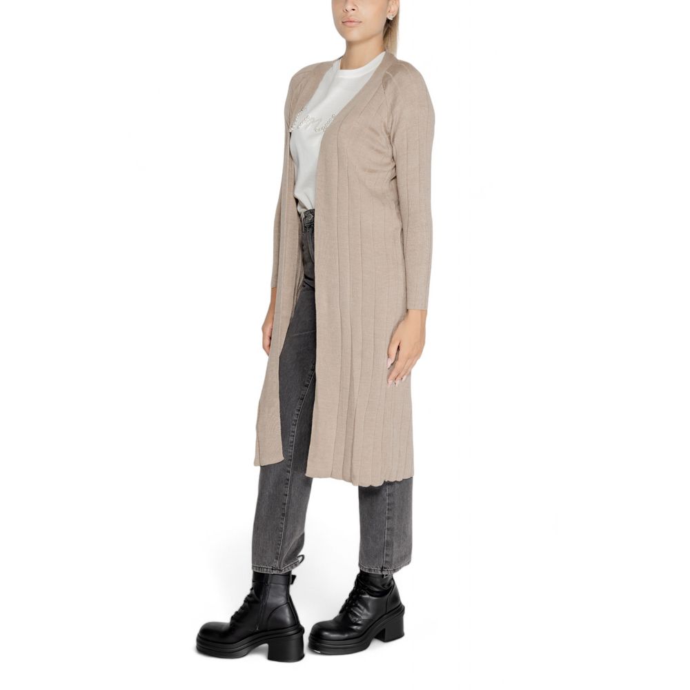 Only Beige Marabu-Strickjacke
