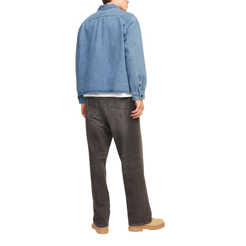 Jack Jones Hellblaues Jeanshemd