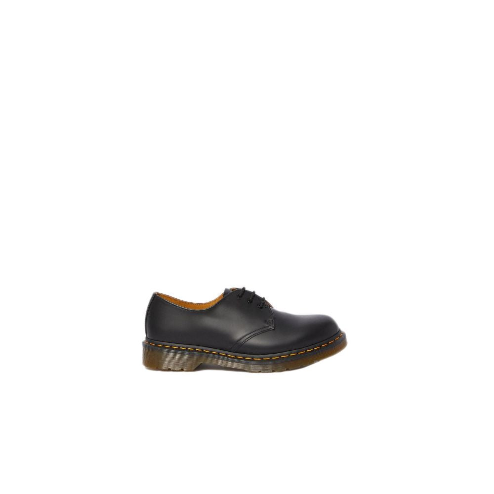 Dr. Martens Schwarze Leder-Plateau-Pumps