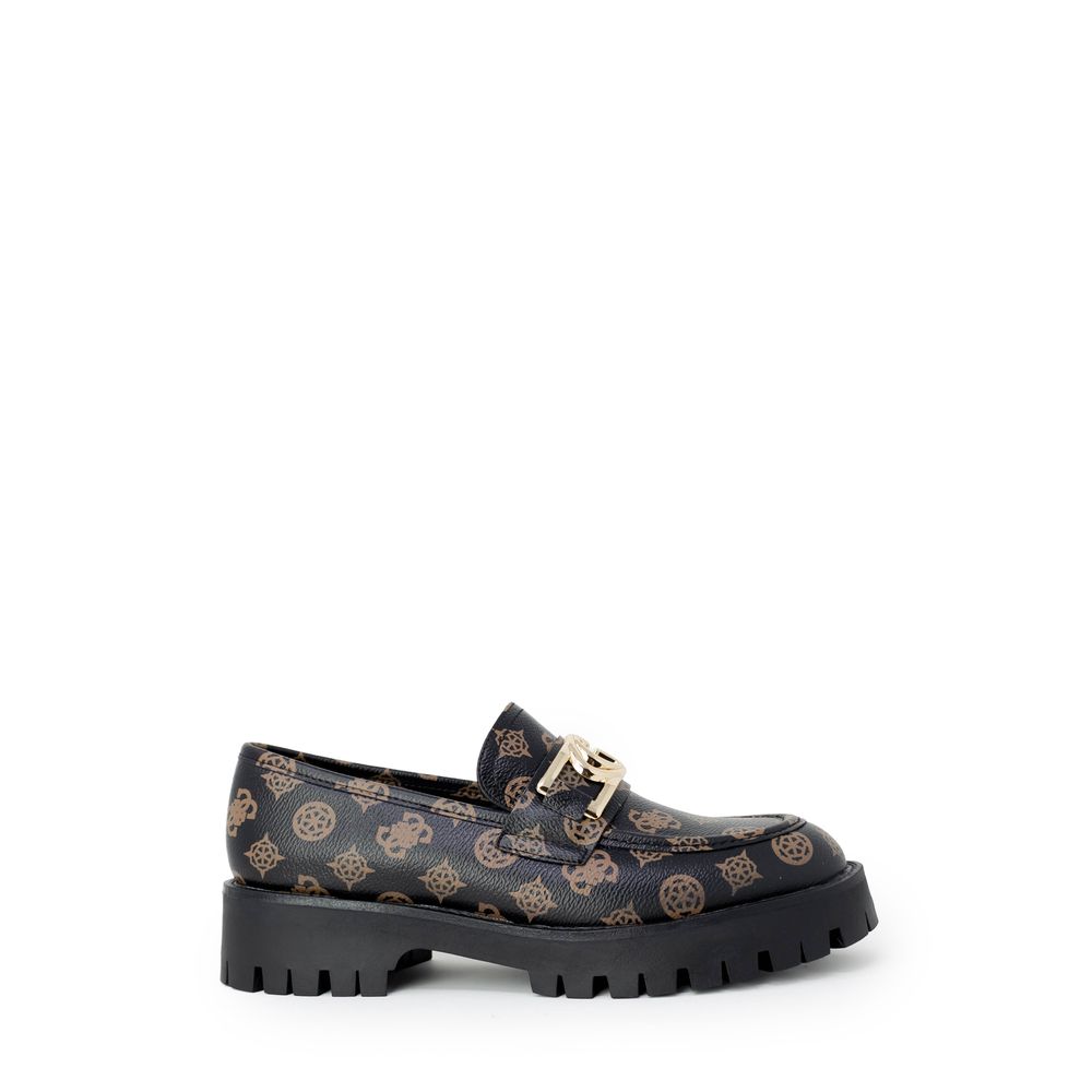 Guess Plattform aus braunem Polyethylen