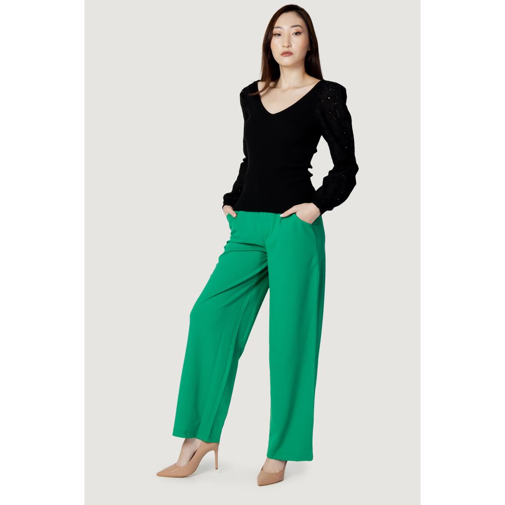 Only Schwarzer Baumwoll-Sweatshirt