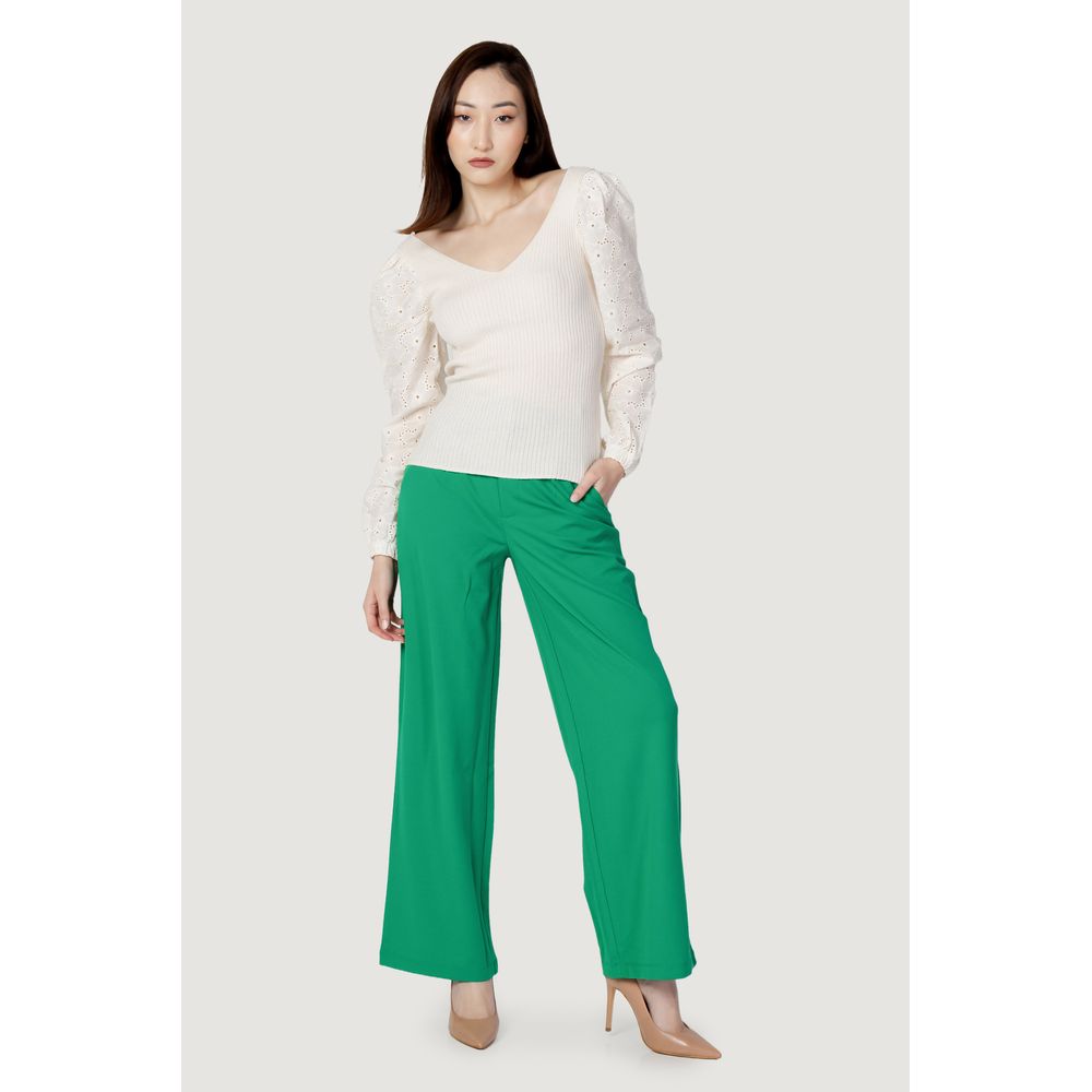 Only Beiger Baumwoll-Sweatshirt