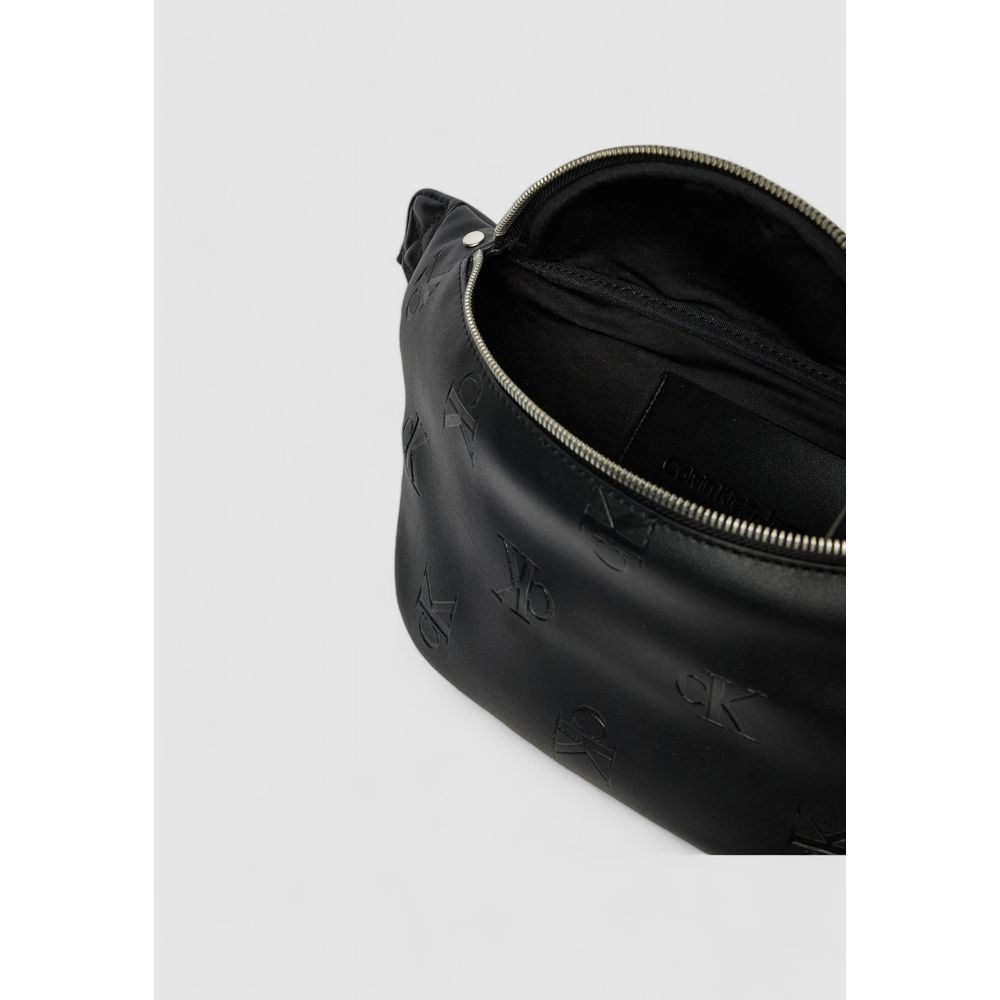 Calvin Klein Jeans Schwarze Gürteltasche aus Polyethylen