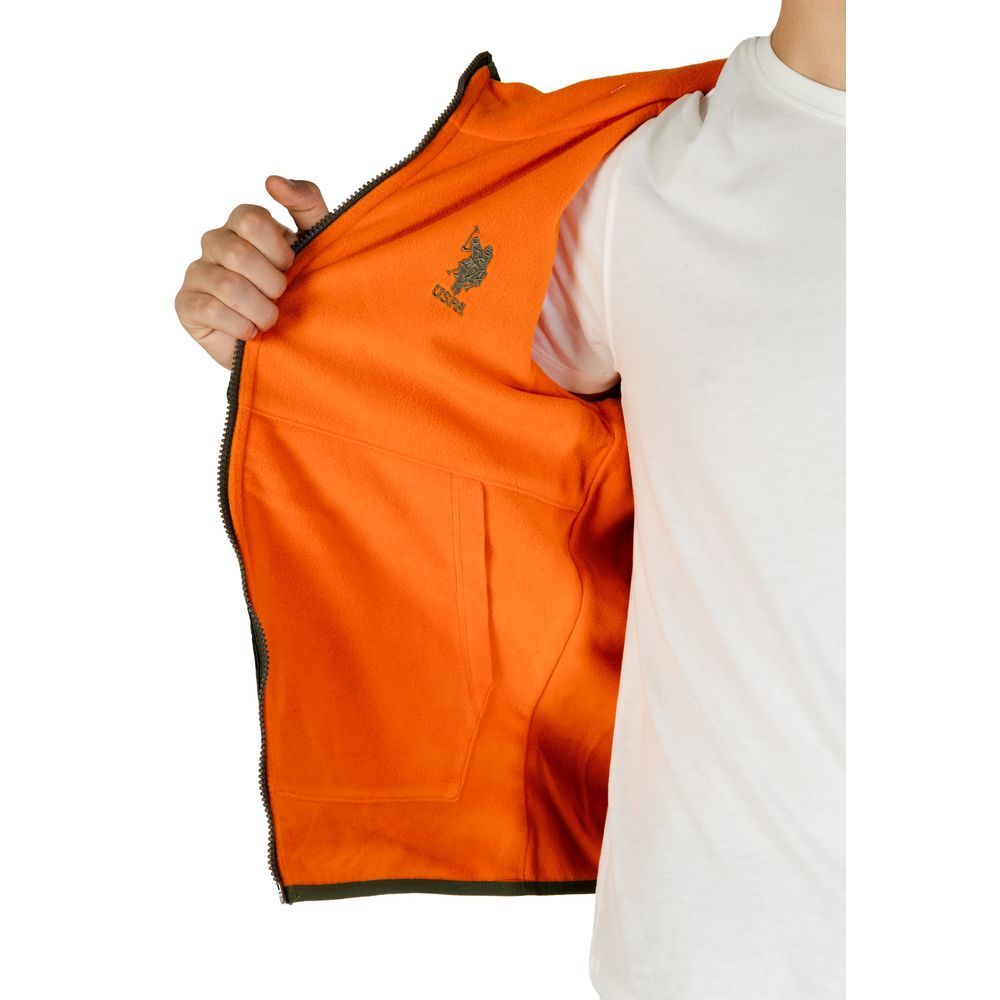 U.S. POLO ASSN. Grüne Polyamid-Jacken &amp