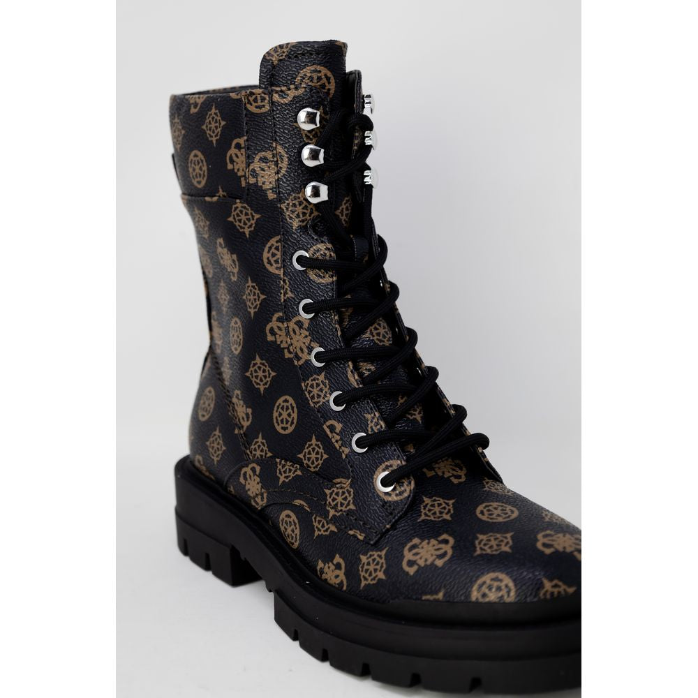 Guess Brauner Kunstlederstiefel