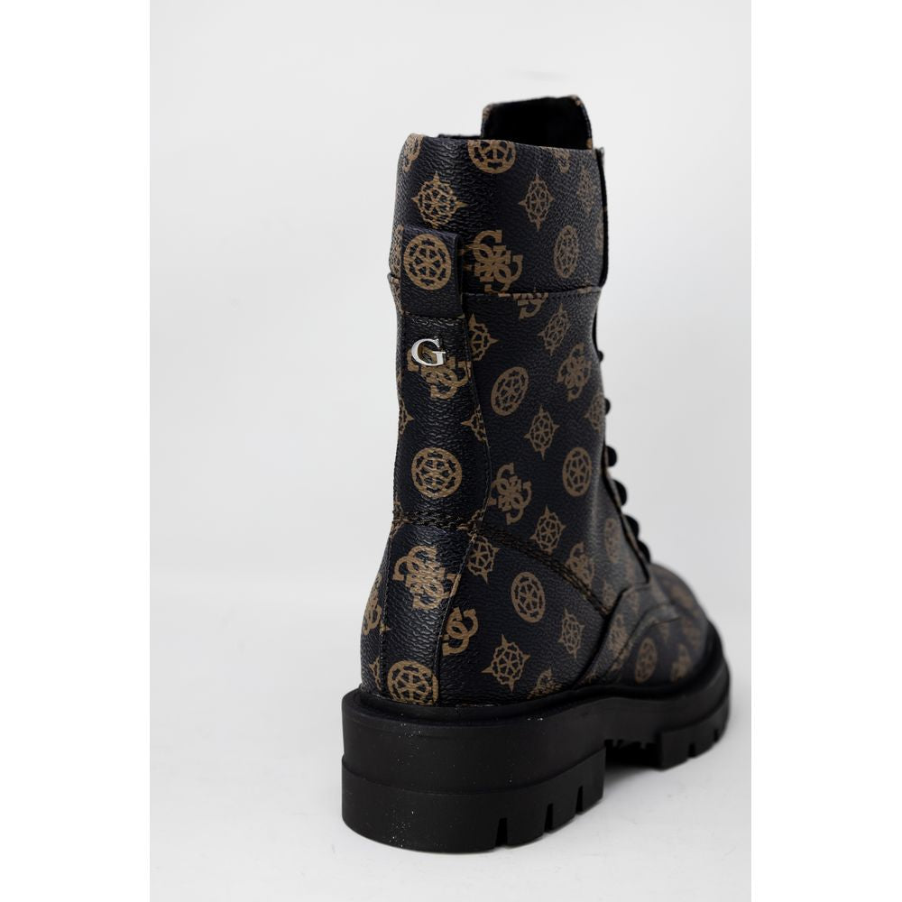 Guess Brauner Kunstlederstiefel