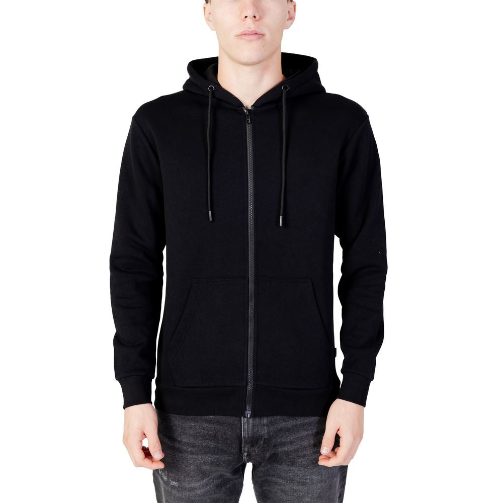 Jack Jones Schwarzer Polyester-Hoodie