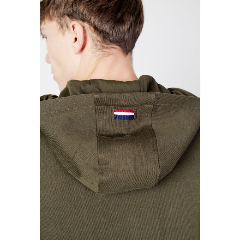 U.S. POLO ASSN. Grüner Baumwoll-Kapuzenpulli