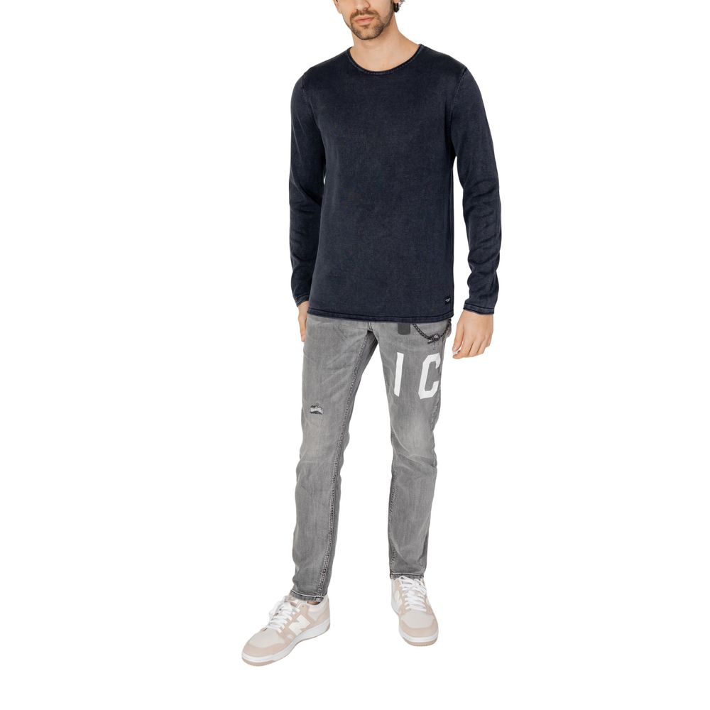 Jack Jones Baumwoll-Sweatshirt in Blau