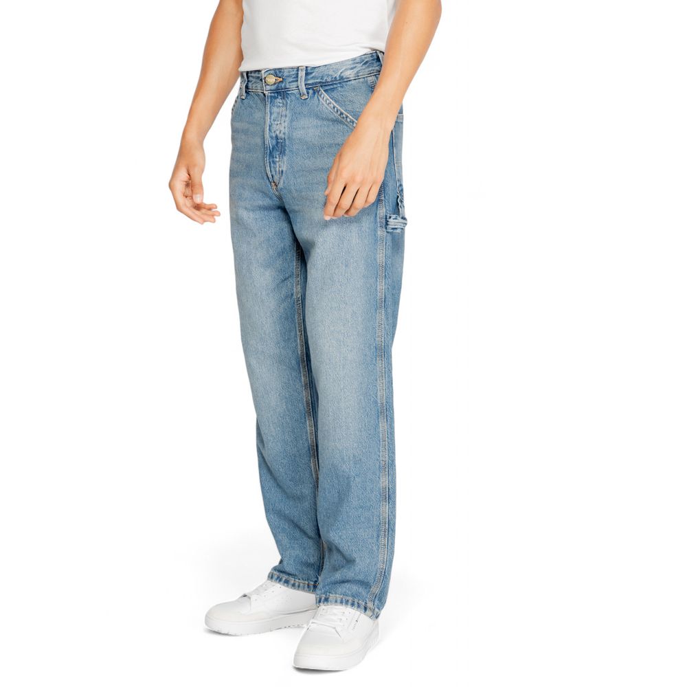 Jack Jones Blaue Baumwoll-Jeans mit lockerer Passform