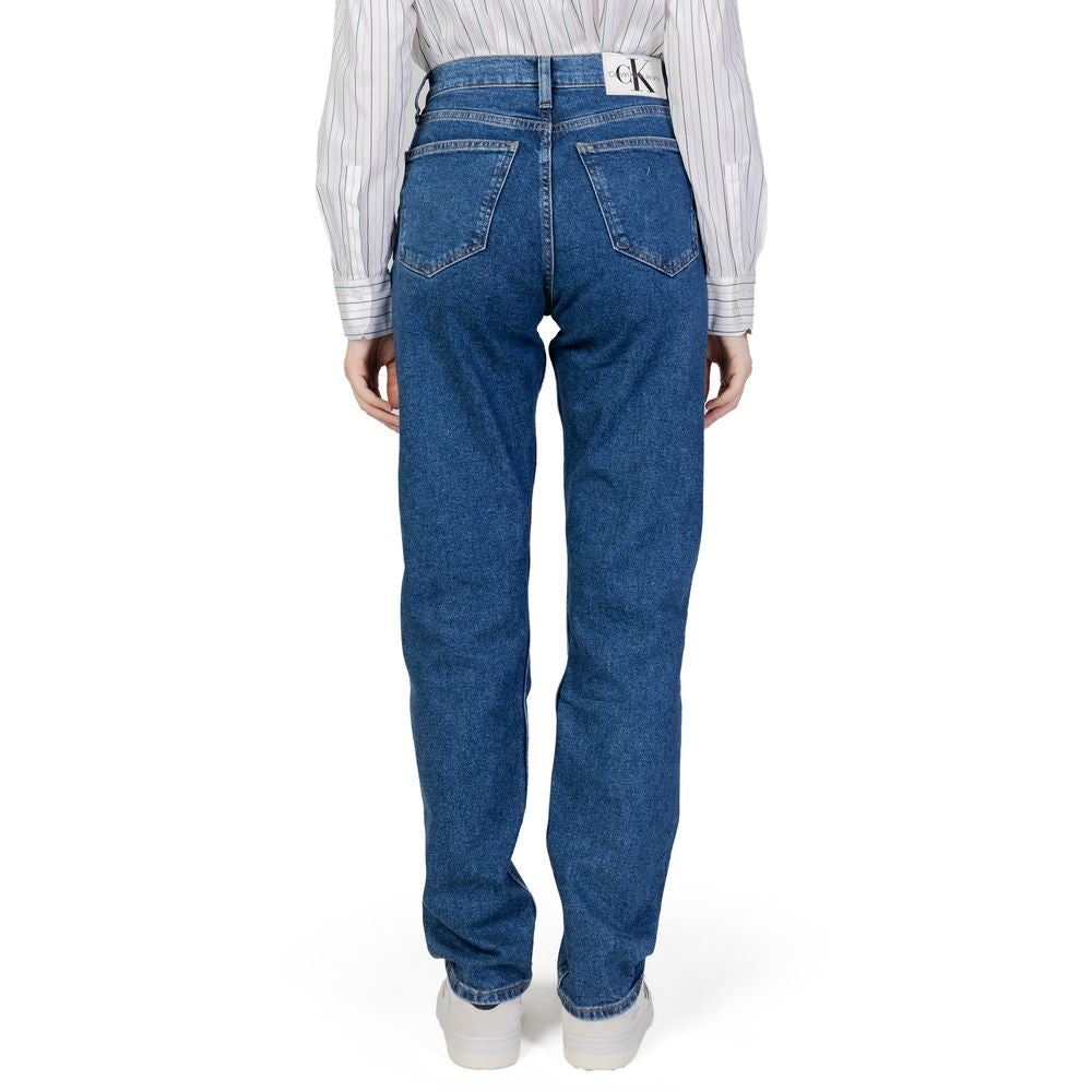 Calvin Klein Jeans Blaue Slim Fit Jeans aus Baumwolle