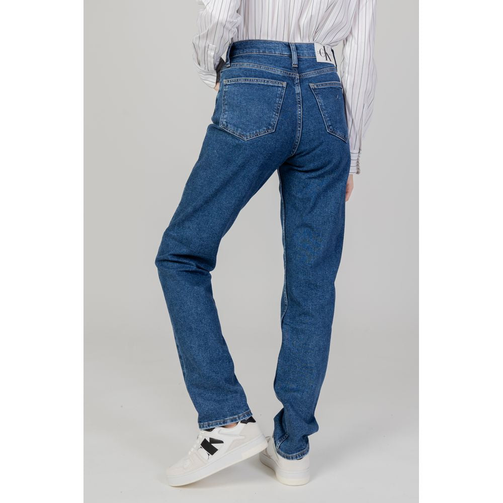 Calvin Klein Jeans Blaue Slim Fit Jeans aus Baumwolle