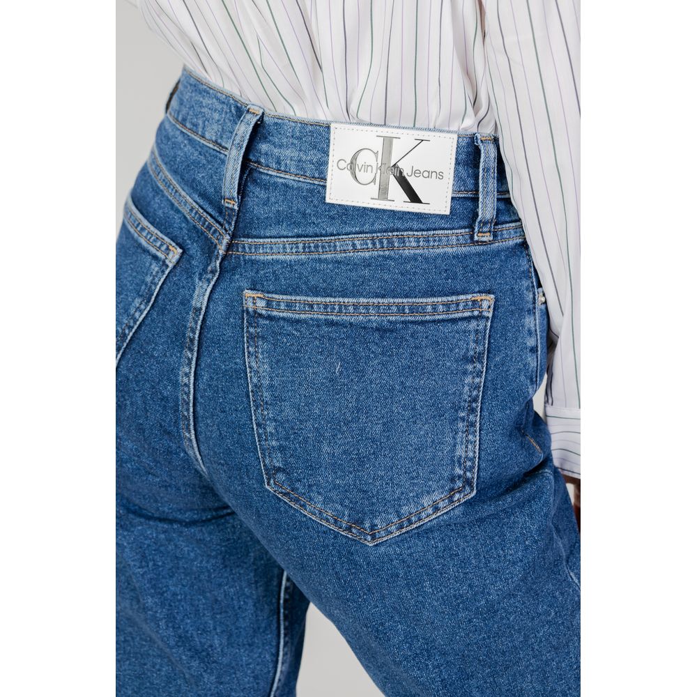 Calvin Klein Jeans Blaue Slim Fit Jeans aus Baumwolle