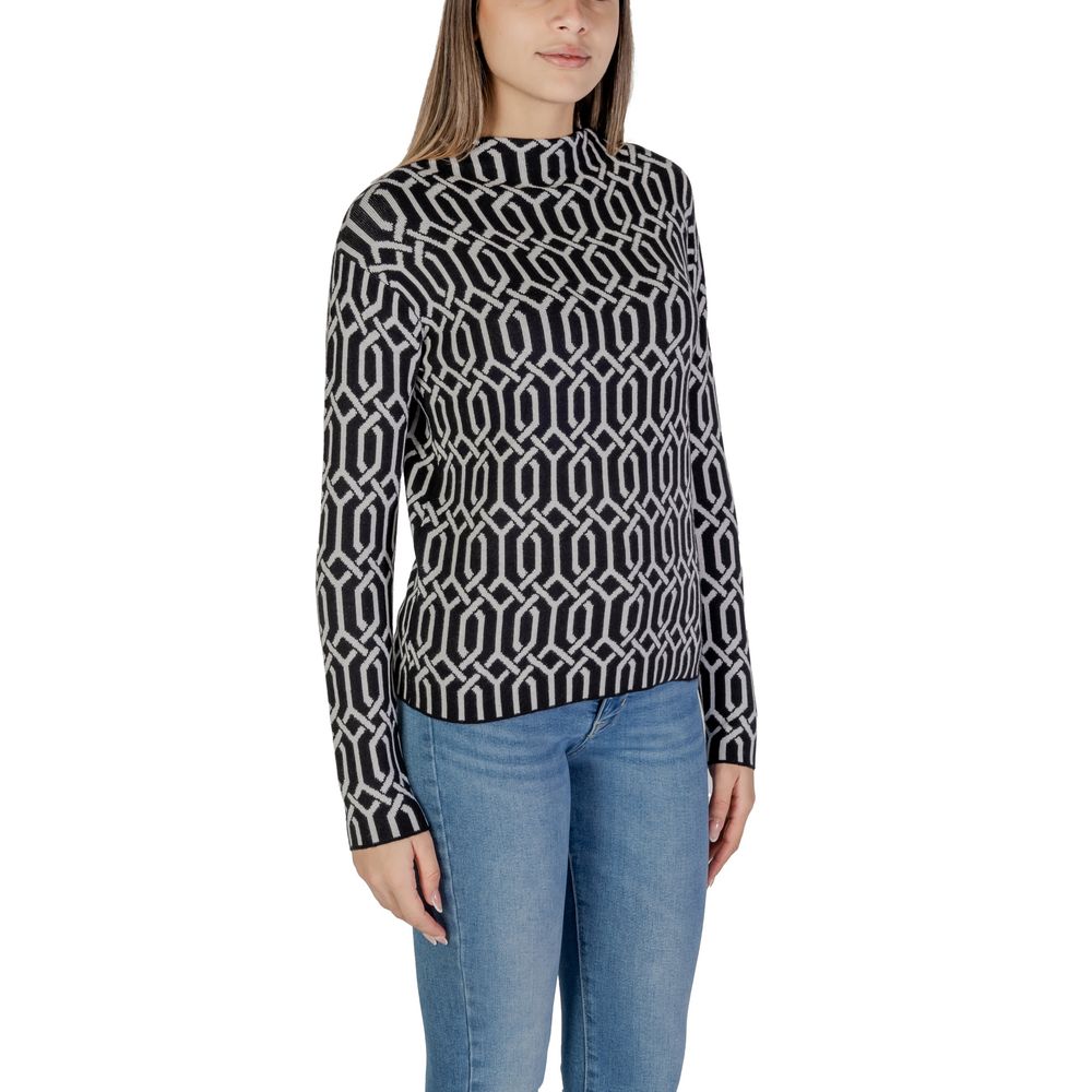 Street One Schwarzer Viskose-Sweater