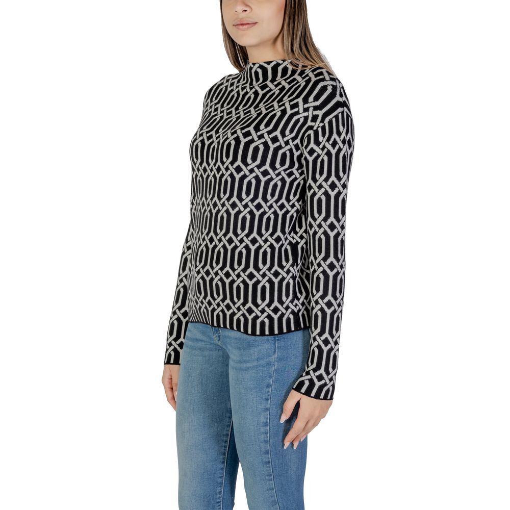 Street One Schwarzer Viskose-Sweater