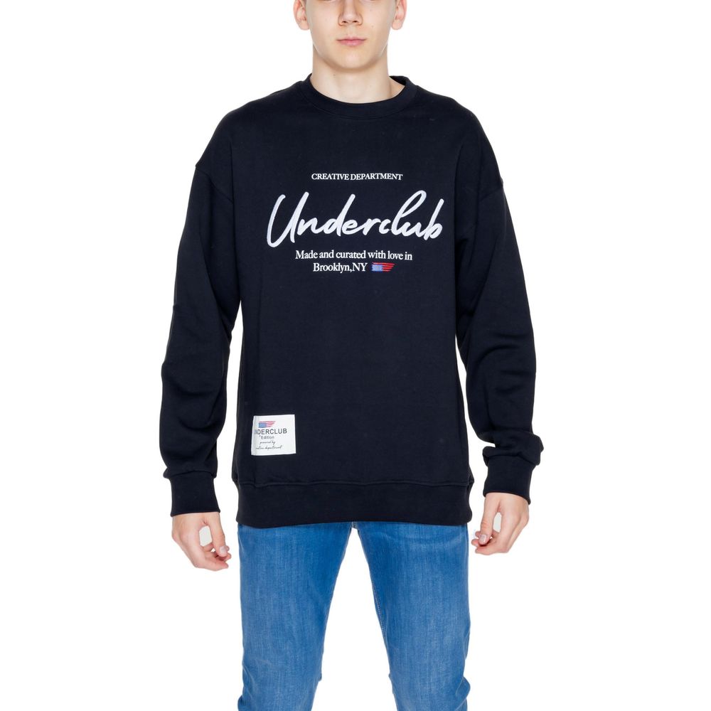 Underclub Schwarzes Baumwoll-Sweatshirt