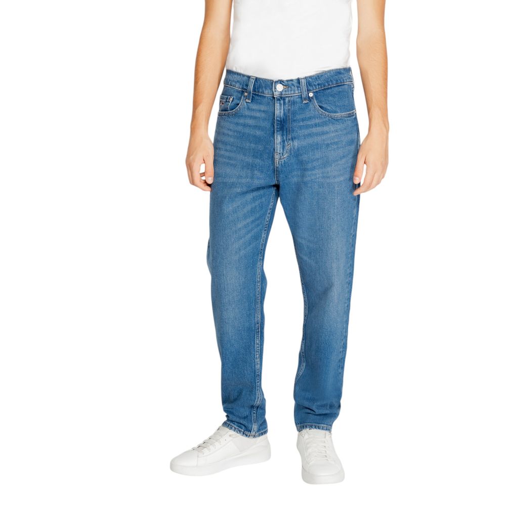 Tommy Hilfiger Jeans Blaue Slim Fit Jeans aus recycelter Baumwolle