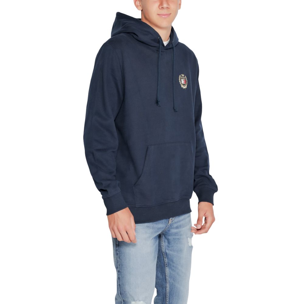 Tommy Hilfiger Jeans Blauer Baumwoll-Kapuzenpulli
