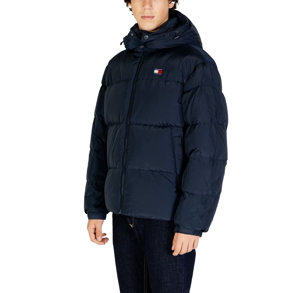 Tommy Hilfiger Jeans Blaue Jacken aus recyceltem Polyester &amp