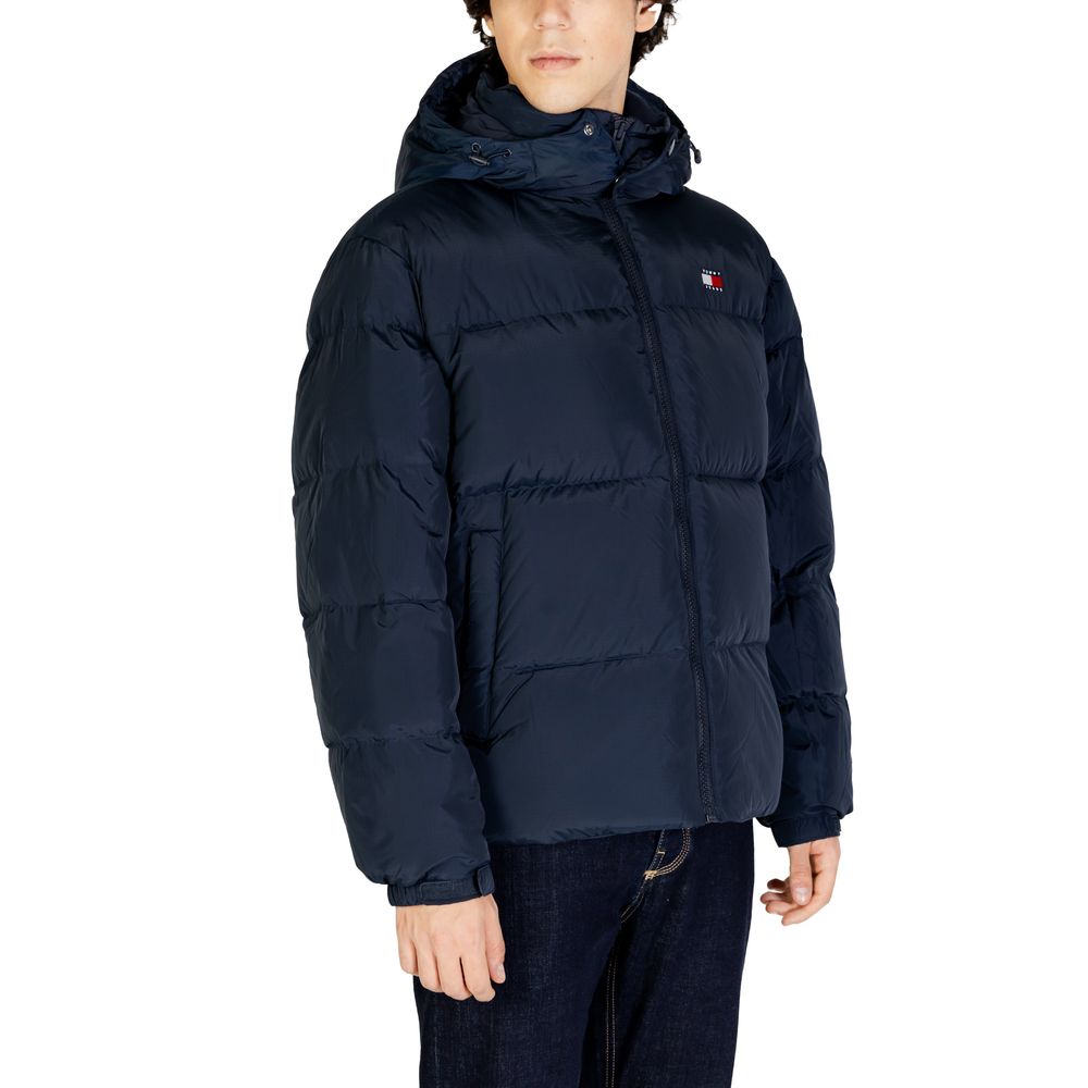 Tommy Hilfiger Jeans Blaue Jacken aus recyceltem Polyester &amp