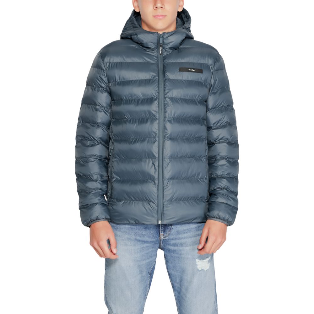 Calvin Klein Schwarze Jacken aus recyceltem Polyester &amp