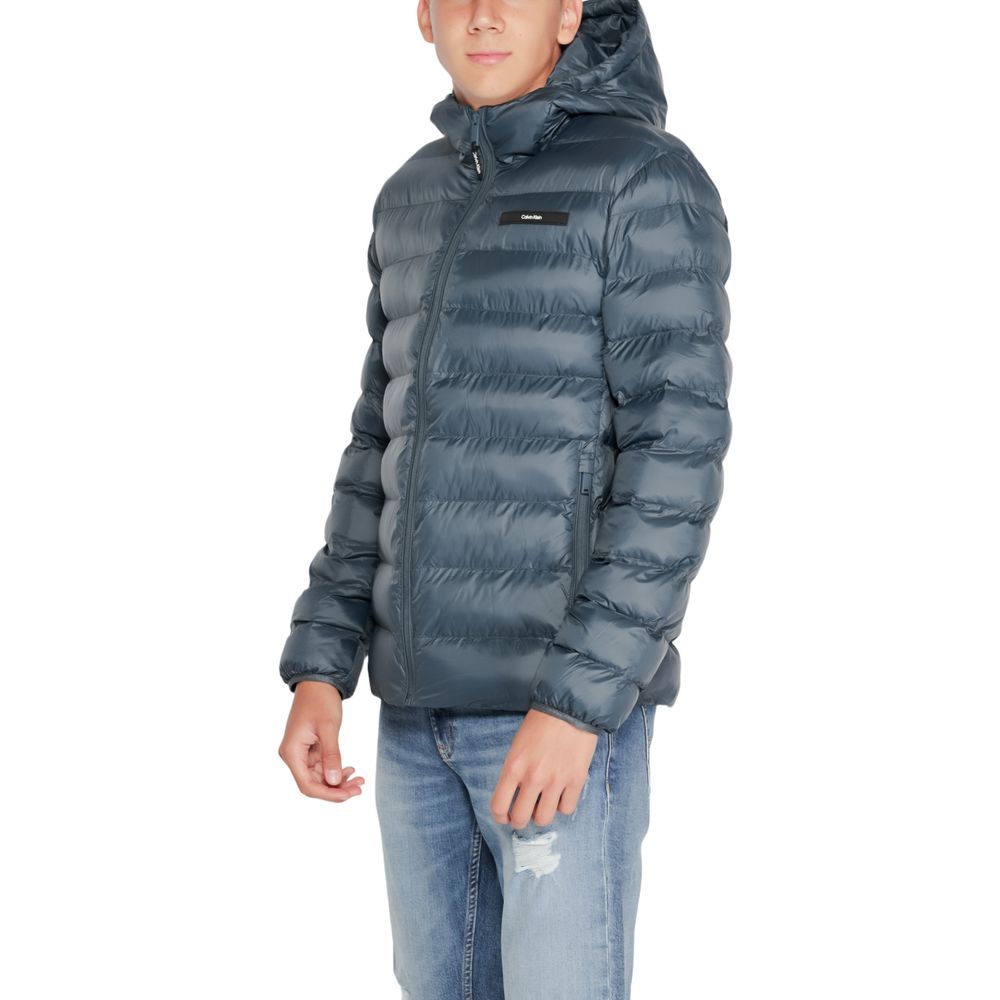 Calvin Klein Schwarze Jacken aus recyceltem Polyester &amp