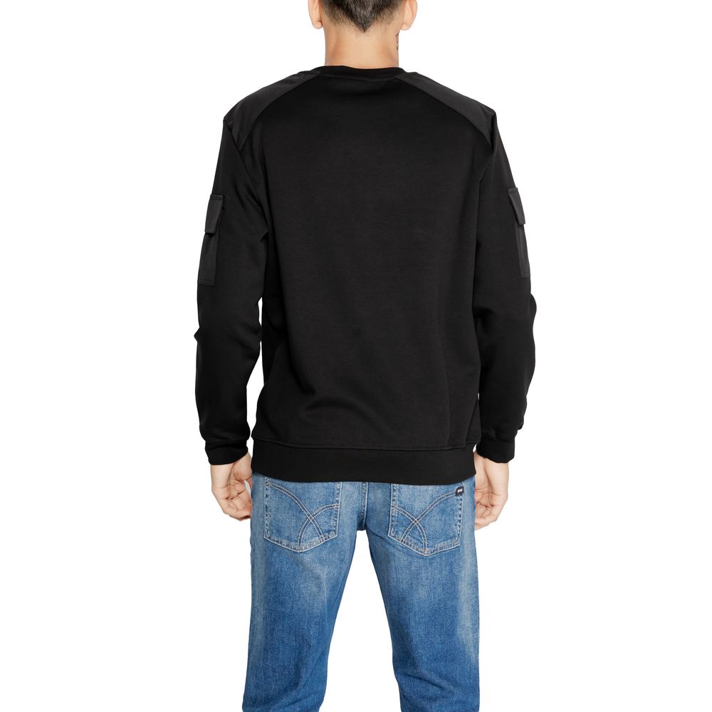 Antony Morato Schwarzes Baumwoll-Sweatshirt