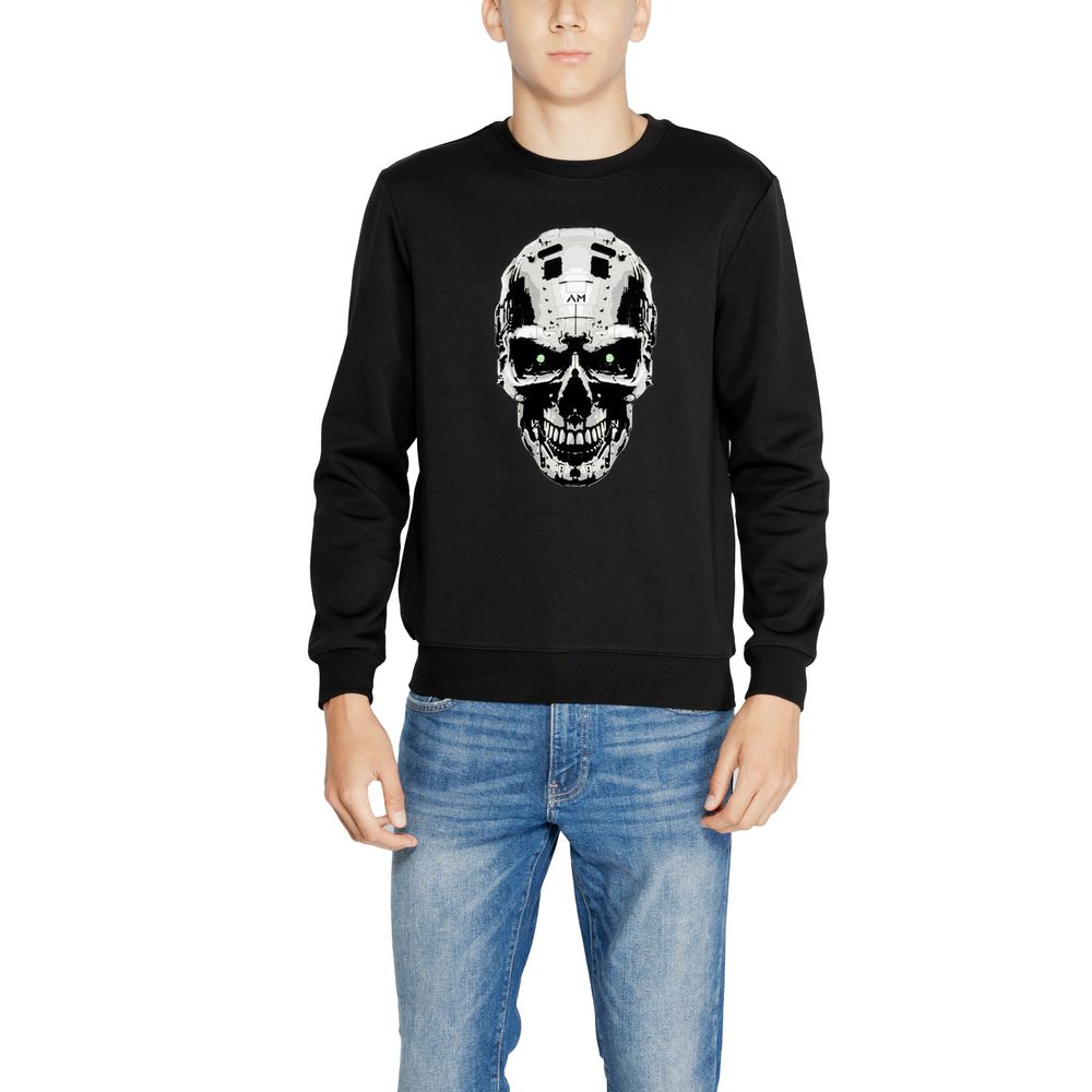 Antony Morato Schwarzes Baumwoll-Sweatshirt
