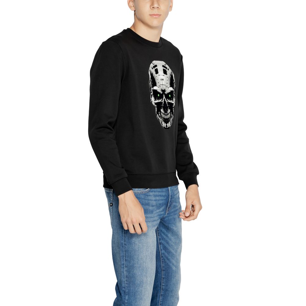 Antony Morato Schwarzes Baumwoll-Sweatshirt