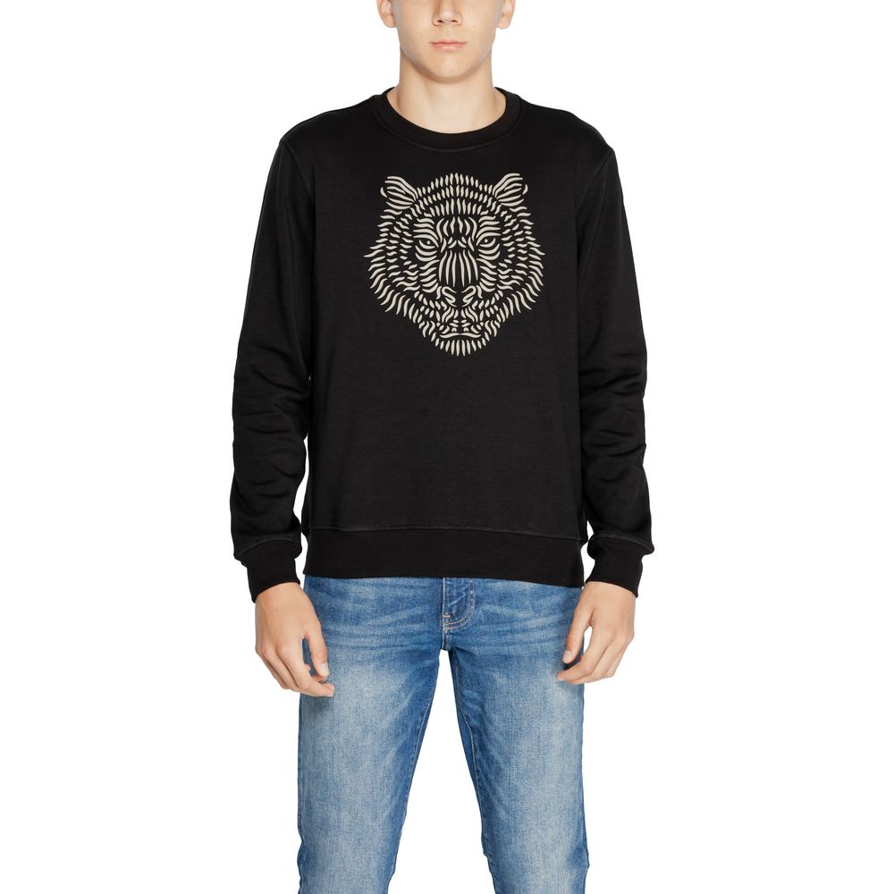 Antony Morato Schwarzes Baumwoll-Sweatshirt
