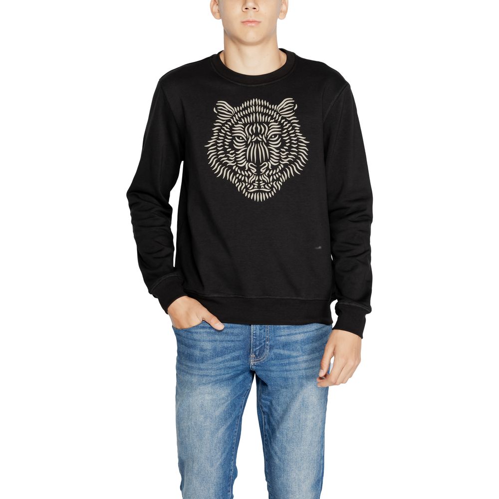 Antony Morato Schwarzes Baumwoll-Sweatshirt