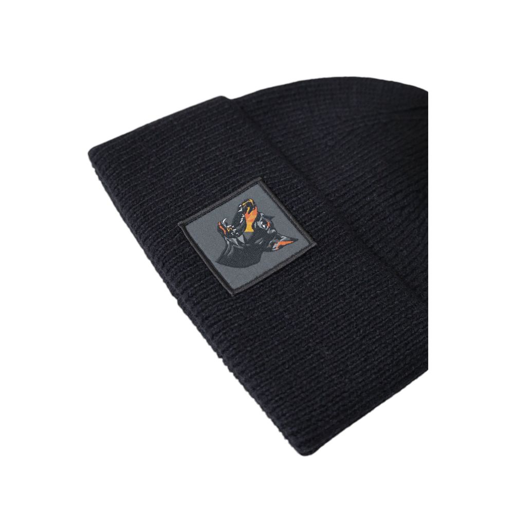 Antony Morato Schwarze Wollmützen Baseballmütze