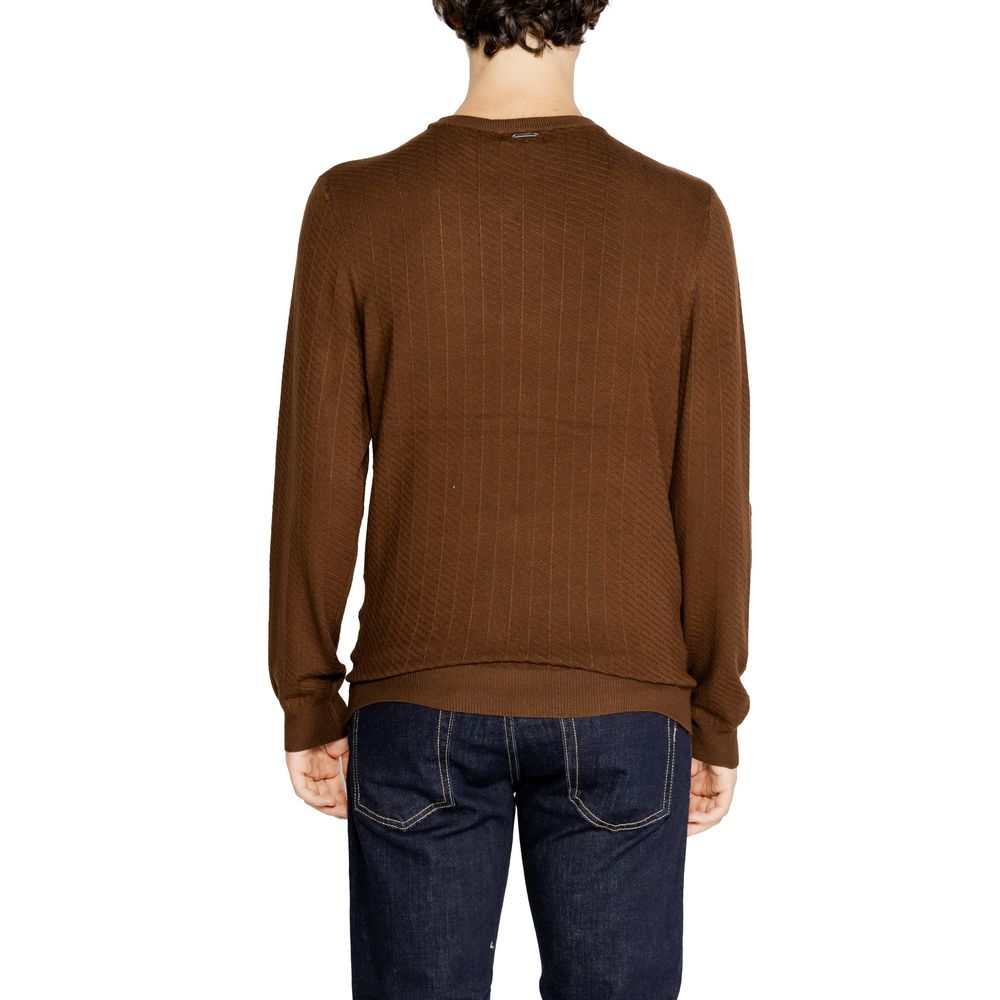 Antony Morato Brauner Viskose-Pullover