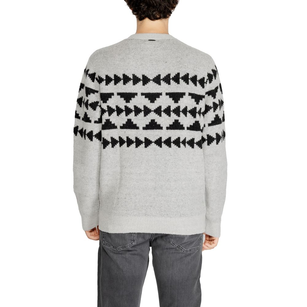Antony Morato Grauer Marabu-Pullover