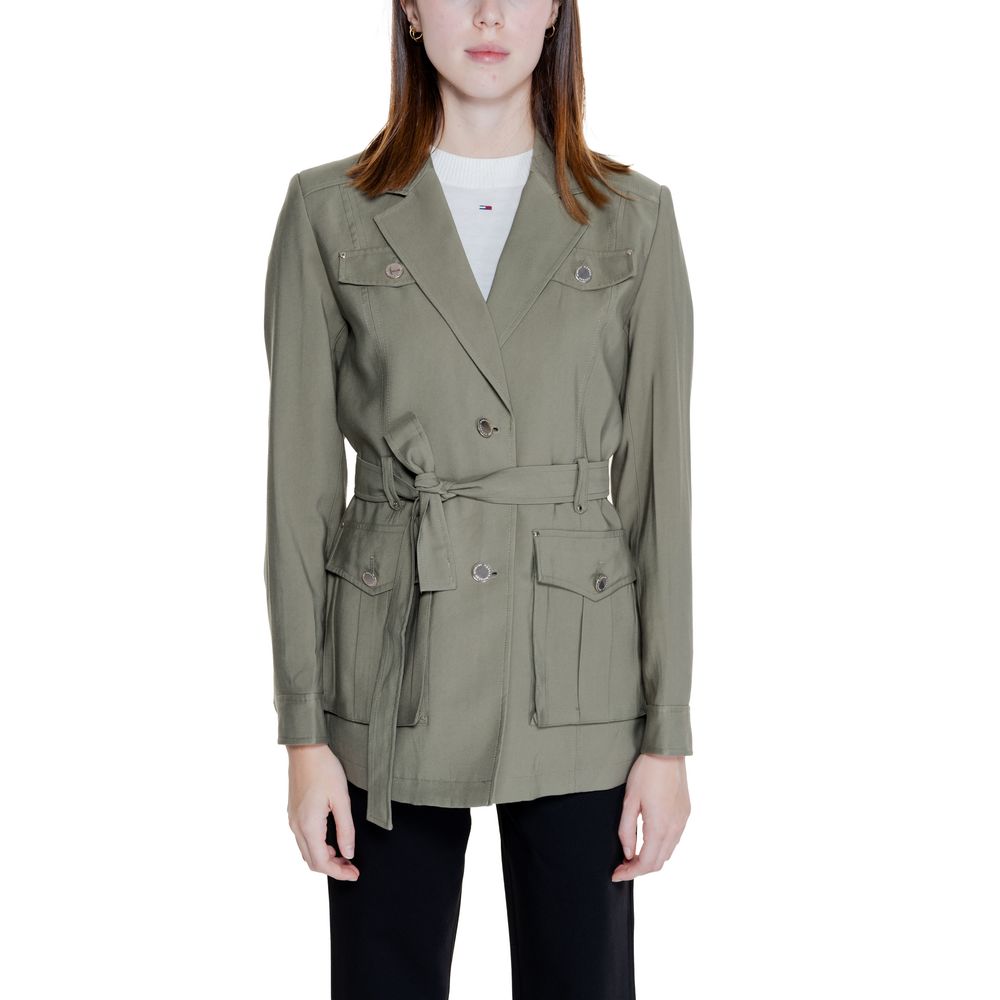 Morgan De Toi Grüner Viskose-Blazer