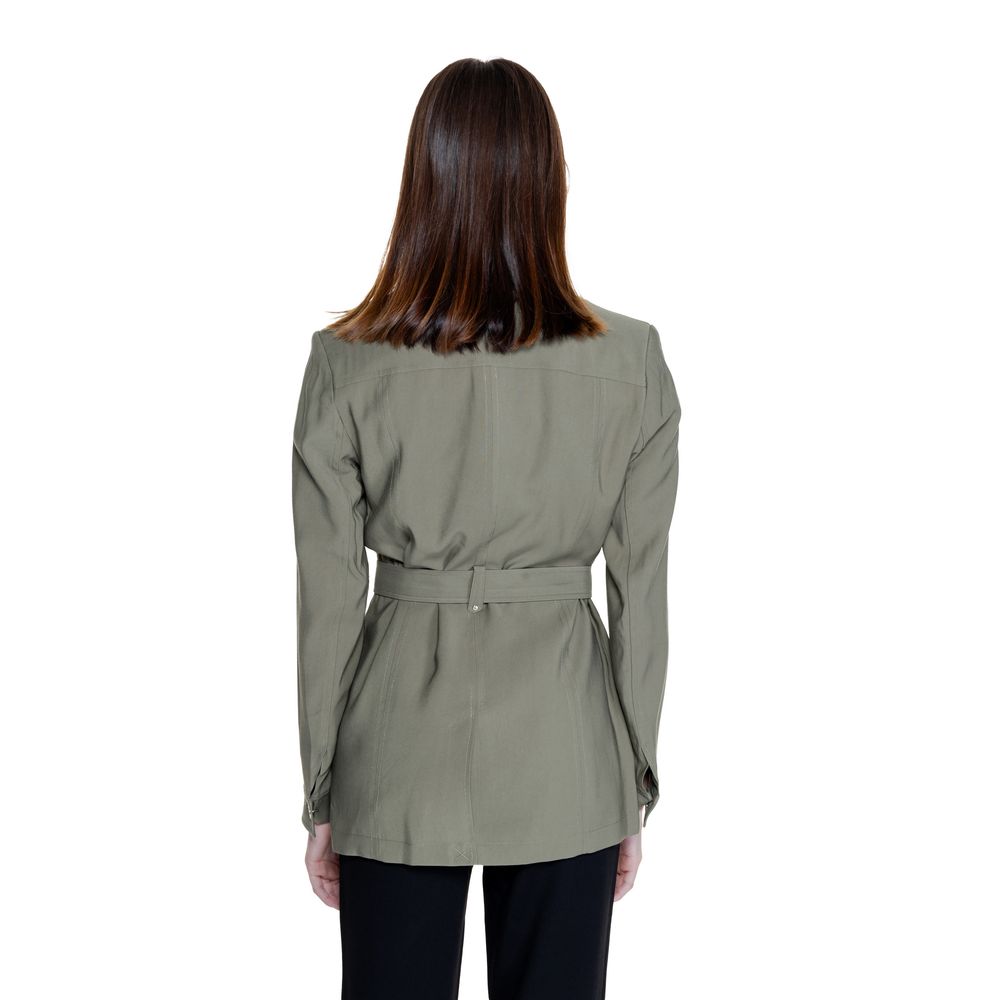 Morgan De Toi Grüner Viskose-Blazer